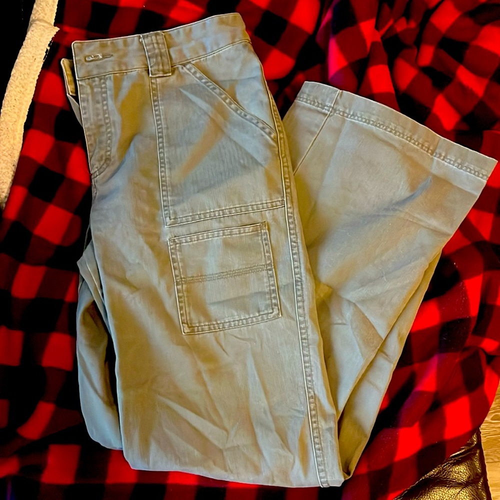 Y2K North Face Low Waist Wide Leg Cargo - size 10